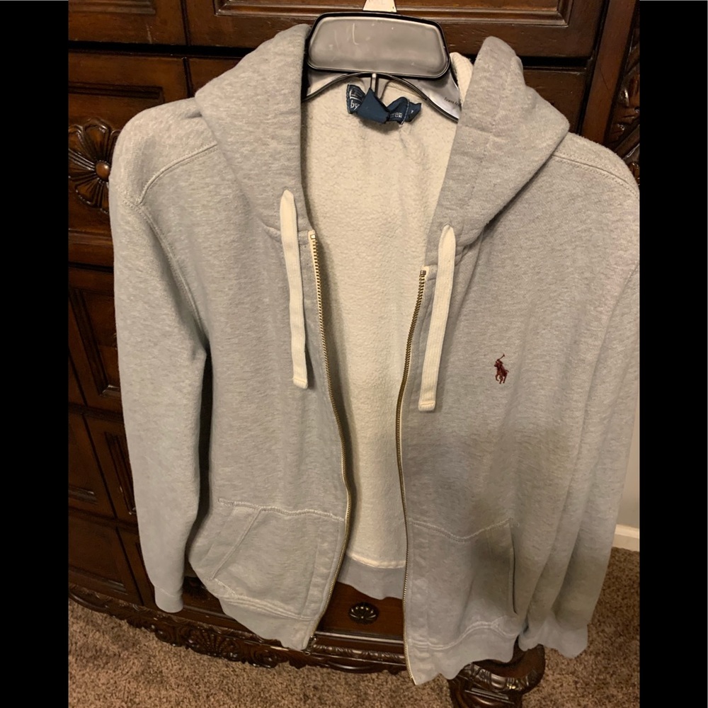 Men’s zip up jacket with a hood
